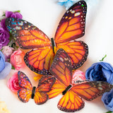 Rainbow Holographic Translucent Butterfly Wings Set